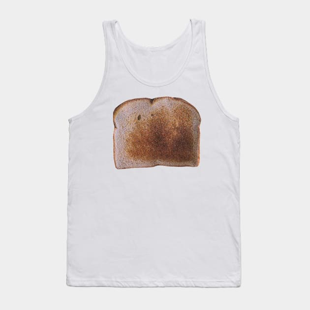 Toast Bread Photo Art Tank Top by Food Photography